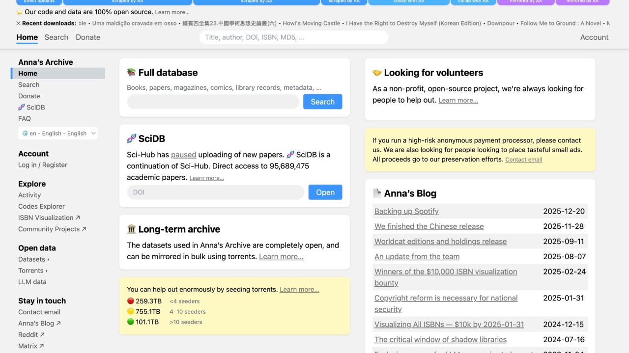 Anna’s Archive e o desconforto do direito autoral na era da abundância digital
