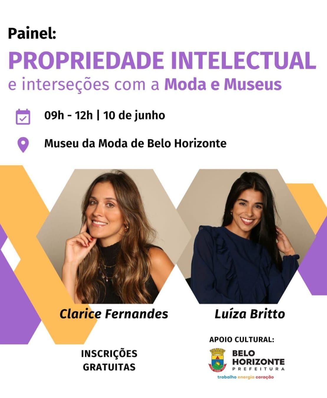Painel sobre Propriedade Intelectual, Moda e Museus é realizado no Museu da Moda de Belo Horizonte